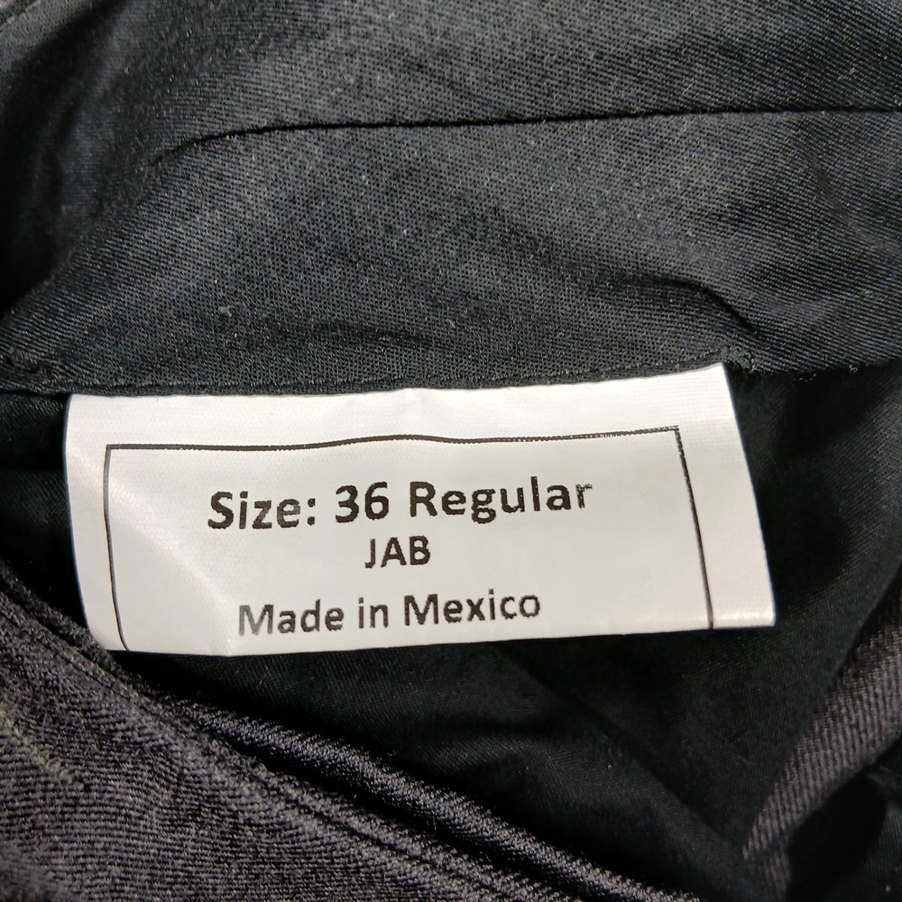 Jos A Bank Mens 36R Traveler Tailored Fit Dress Pants Gray‎ - Picture 4 of 9